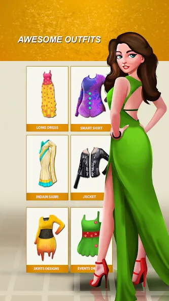 Girls Dress Up: Makeup Games [МОД: Много денег, Монет и Все открыто] Screenshot 3