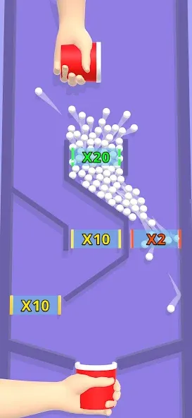 Bounce and collect (Баунс энд коллект) [МОД: Меню, Бесконечные монеты и Открытые уровни] Screenshot 1