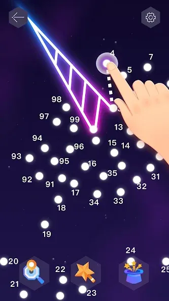 Dot it: Connect the Dots (Дот ит) [МОД: Много монет, Открытые уровни и Мега MOD] Screenshot 2