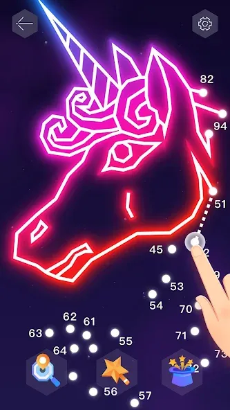 Dot it: Connect the Dots (Дот ит) [МОД: Много монет, Открытые уровни и Мега MOD] Screenshot 3