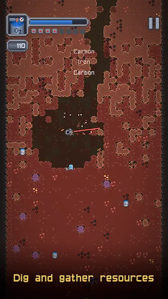 Dig Odyssey: Cosmic Miner (Диг Одиссей) [МОД: Бесконечные деньги, Монеты и Мега MOD] Screenshot 2