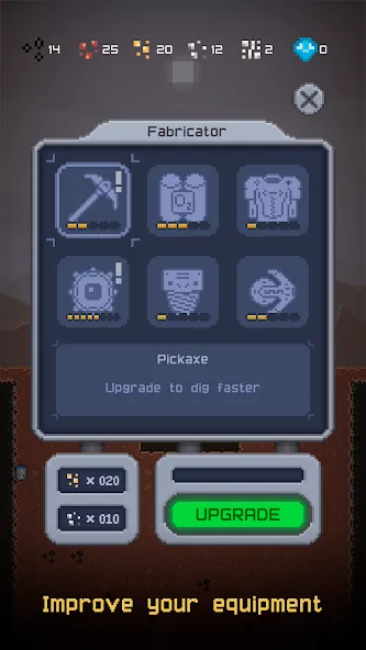 Dig Odyssey: Cosmic Miner (Диг Одиссей) [МОД: Бесконечные деньги, Монеты и Мега MOD] Screenshot 3