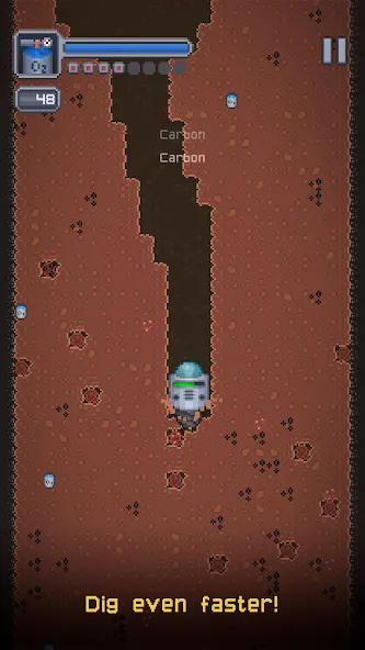 Dig Odyssey: Cosmic Miner (Диг Одиссей) [МОД: Бесконечные деньги, Монеты и Мега MOD] Screenshot 4