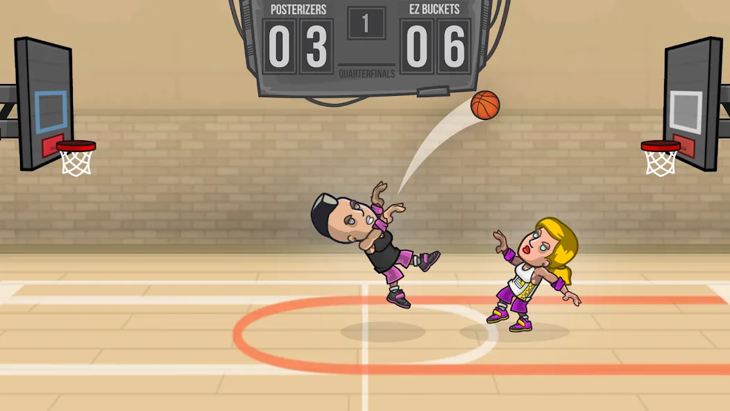 Basketball Battle [МОД: Деньги, Монеты и Меню MOD] Screenshot 4