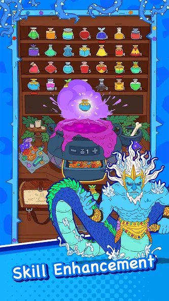 Dicey Elementalist [МОД: Меню, Бесконечные монеты и Открытые уровни] Screenshot 4