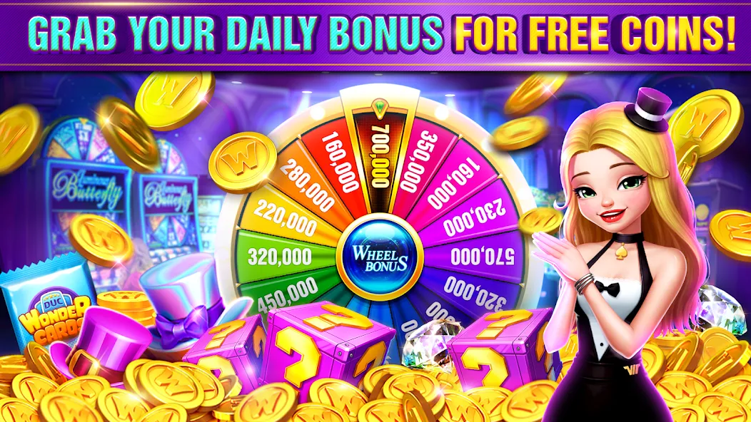 DoubleU Casino™ - Vegas Slots (ДаблЮ Казино) [МОД: Деньги, Монеты и Меню MOD] Screenshot 2