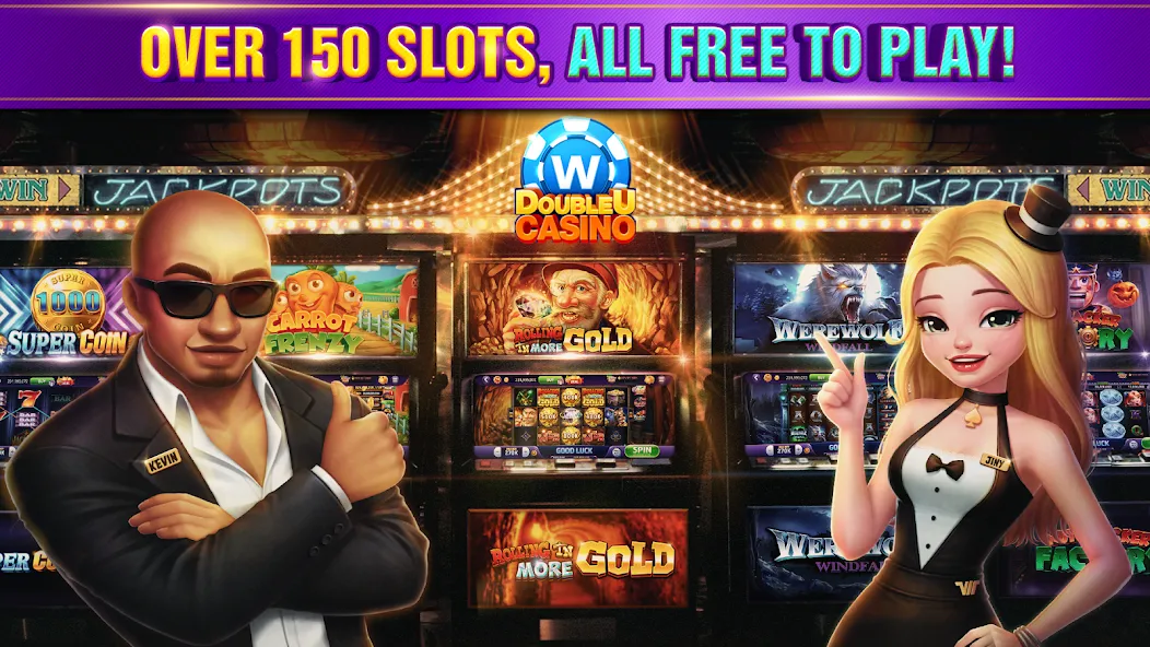 DoubleU Casino™ - Vegas Slots (ДаблЮ Казино) [МОД: Деньги, Монеты и Меню MOD] Screenshot 5