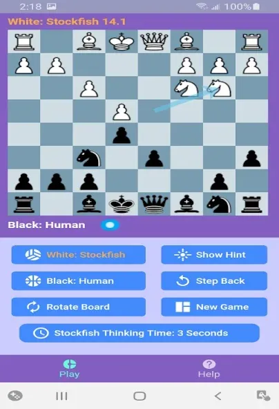 Chess With Stockfish 16 [МОД: Деньги, Монеты и Меню MOD] Screenshot 2