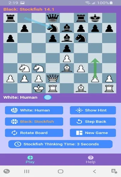 Chess With Stockfish 16 [МОД: Деньги, Монеты и Меню MOD] Screenshot 3