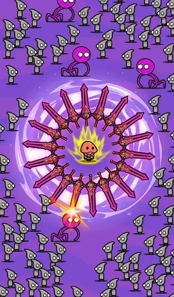 Little Hero: Survival.io (Литл Хиро) [МОД: Деньги, Монеты и Меню MOD] Screenshot 2