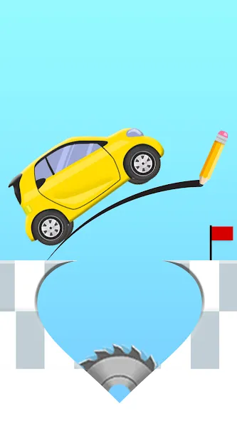 Draw 2 Bridge: Draw Save Car (Дроу 2 Бридж) [МОД: Деньги, Монеты и Меню MOD] Screenshot 1