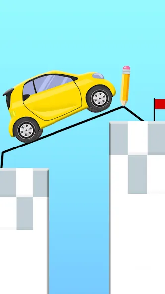 Draw 2 Bridge: Draw Save Car (Дроу 2 Бридж) [МОД: Деньги, Монеты и Меню MOD] Screenshot 2