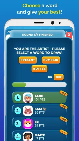 Drawize - Draw and Guess (Дравизе) [МОД: Меню, Бесконечные монеты и Открытые уровни] Screenshot 2