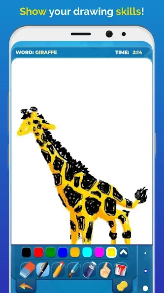 Drawize - Draw and Guess (Дравизе) [МОД: Меню, Бесконечные монеты и Открытые уровни] Screenshot 5