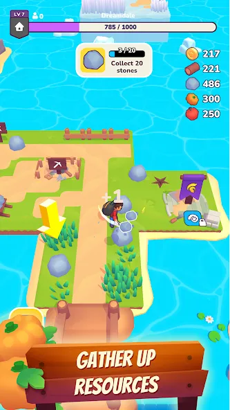 Dreamdale - Fairy Adventure [МОД: Много денег, Монет и Все открыто] Screenshot 3