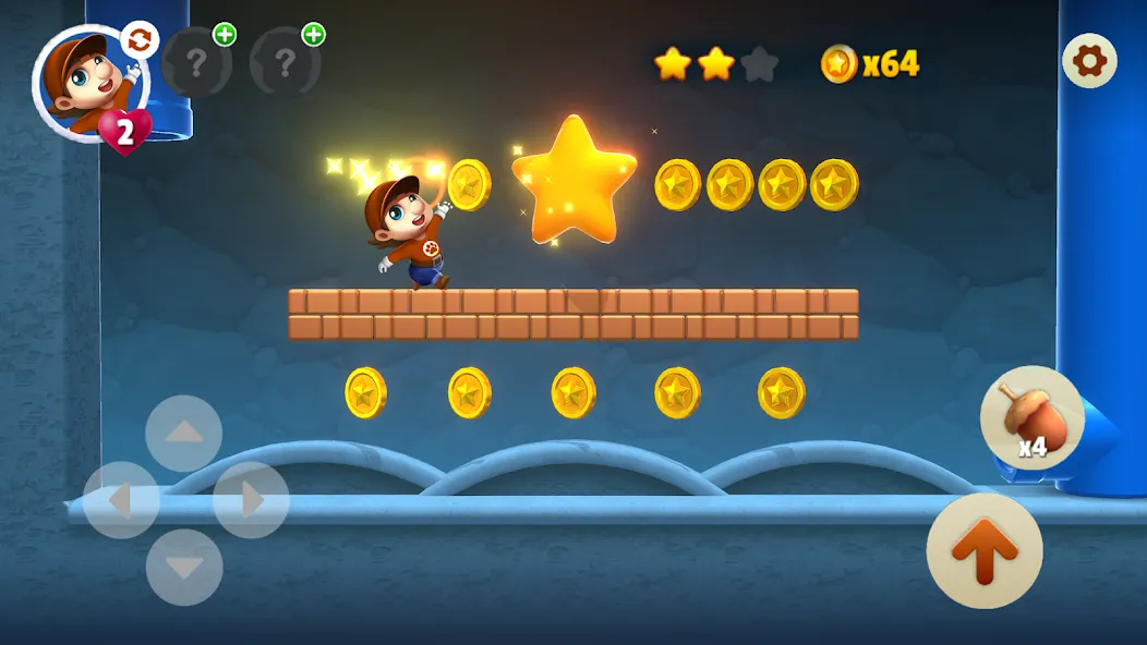 Super Run Adventure: Go Jungle (Супер Ран Ворлд) [МОД: Все открыто, Дополнительные деньги и Меню MOD] Screenshot 2
