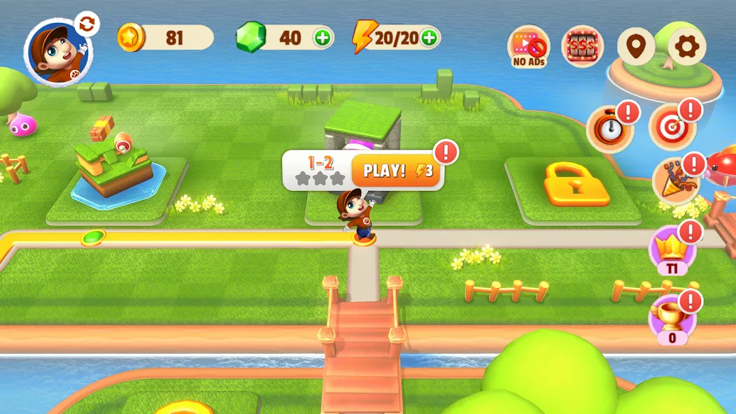 Super Run Adventure: Go Jungle (Супер Ран Ворлд) [МОД: Все открыто, Дополнительные деньги и Меню MOD] Screenshot 4