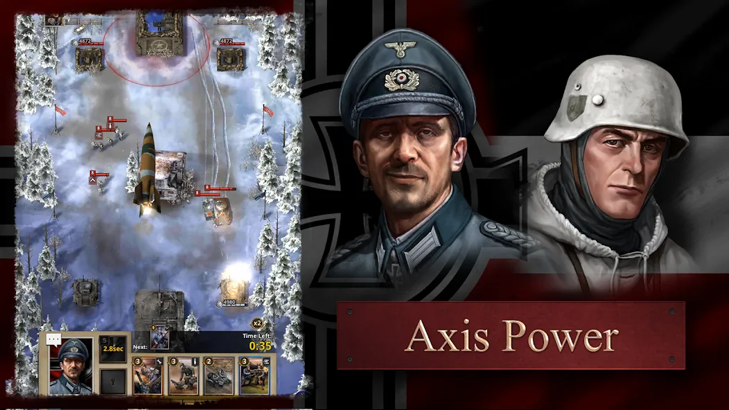 Road to Valor: World War II (Роуд ту Валор) [МОД: Много монет, Открытые уровни и Мега MOD] Screenshot 2