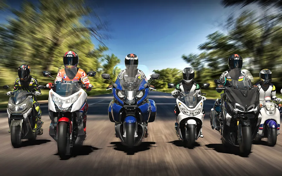 Real Moto Traffic (Реал Мото Трафик) [МОД: Бесконечные деньги, Монеты и Мега MOD] Screenshot 5