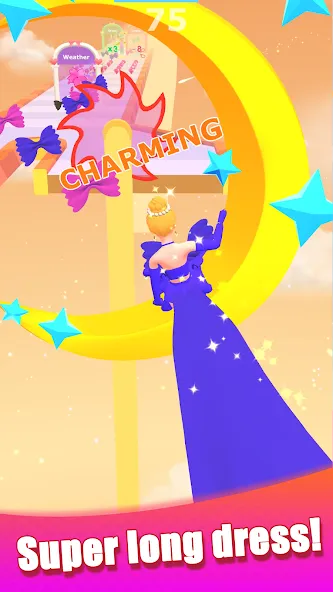 Dancing Dress - Fashion Girl (Дансинг Дресс) [МОД: Меню, Бесконечные монеты и Открытые уровни] Screenshot 2