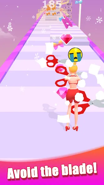 Dancing Dress - Fashion Girl (Дансинг Дресс) [МОД: Меню, Бесконечные монеты и Открытые уровни] Screenshot 4