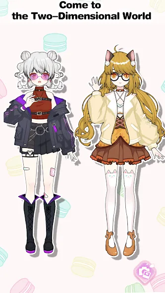 Vlinder Princess Dress up game [МОД: Много денег, Монет и Все открыто] Screenshot 2