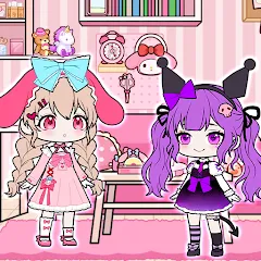 Скачать YOYO Doll School life Dress up (ЙОЙО Лайф ворлд) [МОД: Много монет, Открытые уровни и Мега MOD] | Взлом YOYO Doll School life Dress up на Андроид