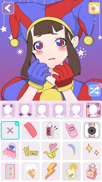 Vlinder Avatar Maker: dress up [МОД: Деньги, Монеты и Меню MOD] Screenshot 1