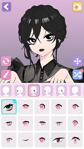 Vlinder Avatar Maker: dress up [МОД: Деньги, Монеты и Меню MOD] Screenshot 5