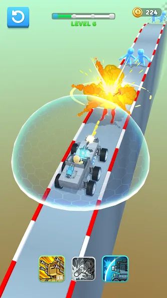 Drive & Survive [МОД: Деньги, Монеты и Меню MOD] Screenshot 2