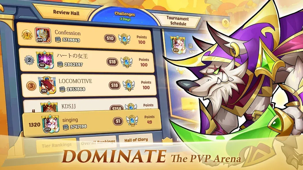Idle Heroes (Айдел Хироес) [МОД: Меню, Бесконечные монеты и Открытые уровни] Screenshot 4