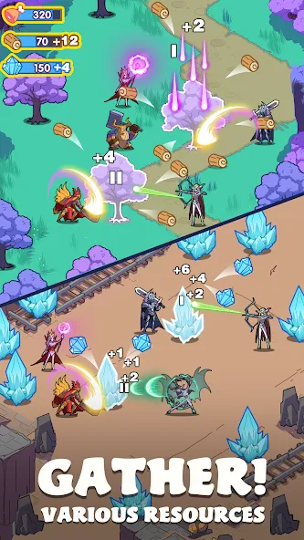 Dawn Heroes (Дон) [МОД: Деньги, Монеты и Меню MOD] Screenshot 1