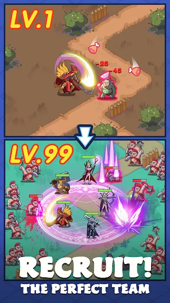 Dawn Heroes (Дон) [МОД: Деньги, Монеты и Меню MOD] Screenshot 3