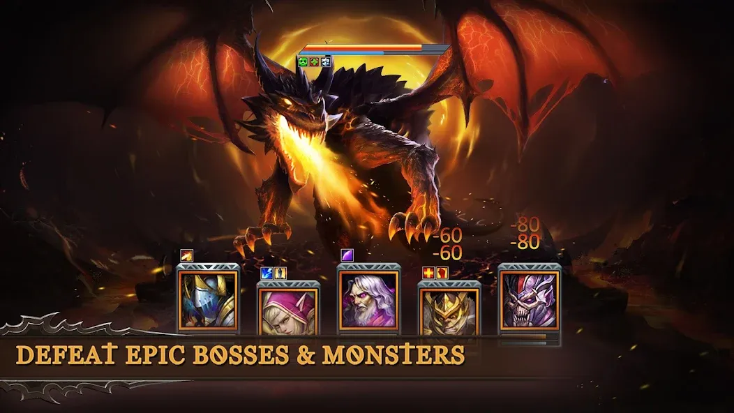 Dungeon & Heroes: 3D RPG [МОД: Много монет, Открытые уровни и Мега MOD] Screenshot 5