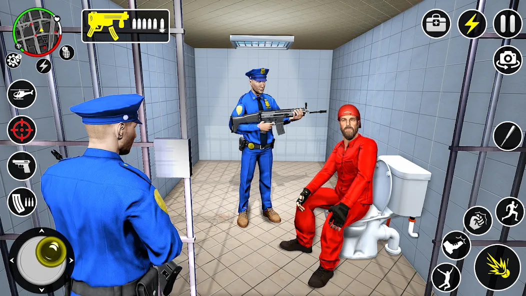 Grand Jailbreak Prison Escape (Гранд Побег из тюрьмы) [МОД: Много денег, Монет и Все открыто] Screenshot 4