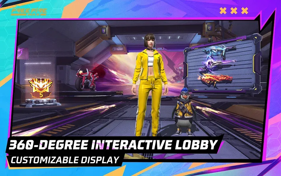 Free Fire MAX (Фри Фаер МАКС) [МОД: Бесконечные деньги, Монеты и Мега MOD] Screenshot 4
