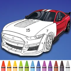 Скачать Cars Color By Number (Цветные машины по номерам) [МОД: Бесконечные деньги, Монеты и Мега MOD] | Взлом Cars Color By Number на Андроид