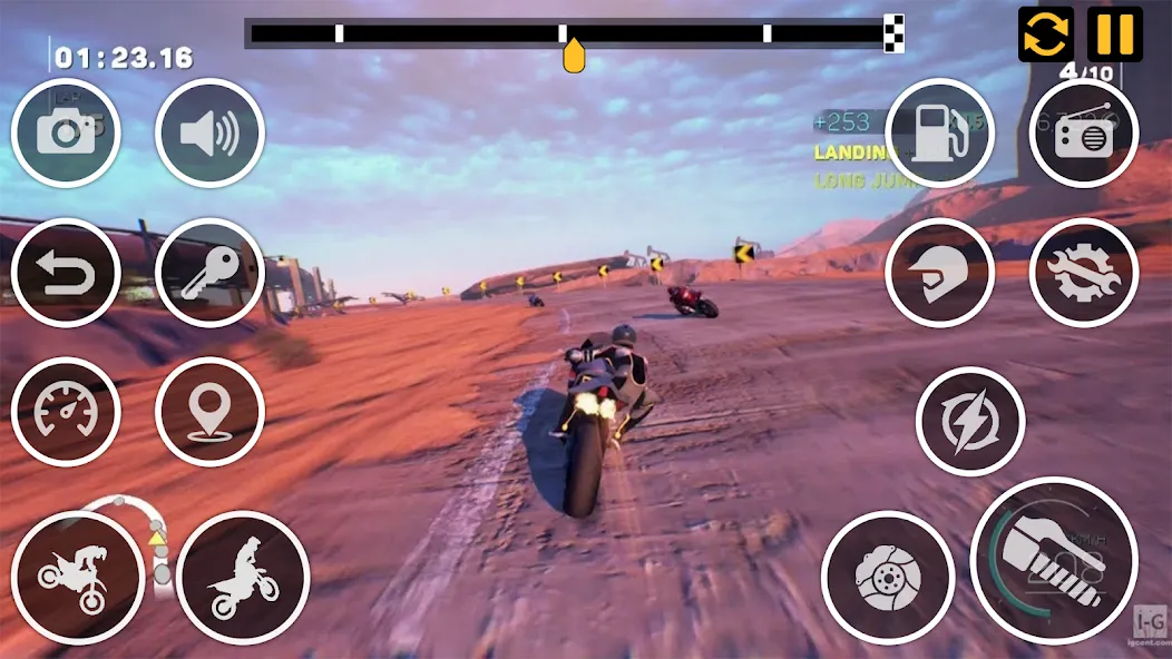Bike Race Master: Bike Racing (Байк Рейс Мастер) [МОД: Меню, Бесконечные монеты и Открытые уровни] Screenshot 3