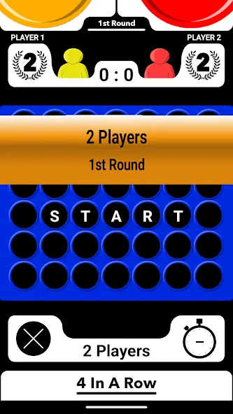 4 In A Row Board Game [МОД: Деньги, Монеты и Меню MOD] Screenshot 4