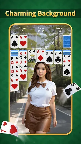 Solitaire Classic:Card Game (Солитер Классик) [МОД: Бесконечные деньги, Монеты и Мега MOD] Screenshot 3