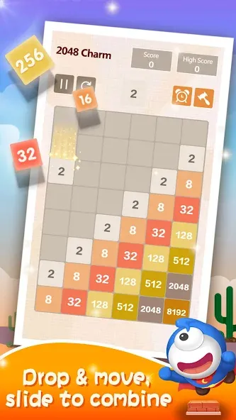 Number Charm: Slide Puzzle (Две тысячи сорок восемь) [МОД: Все открыто, Дополнительные деньги и Меню MOD] Screenshot 5