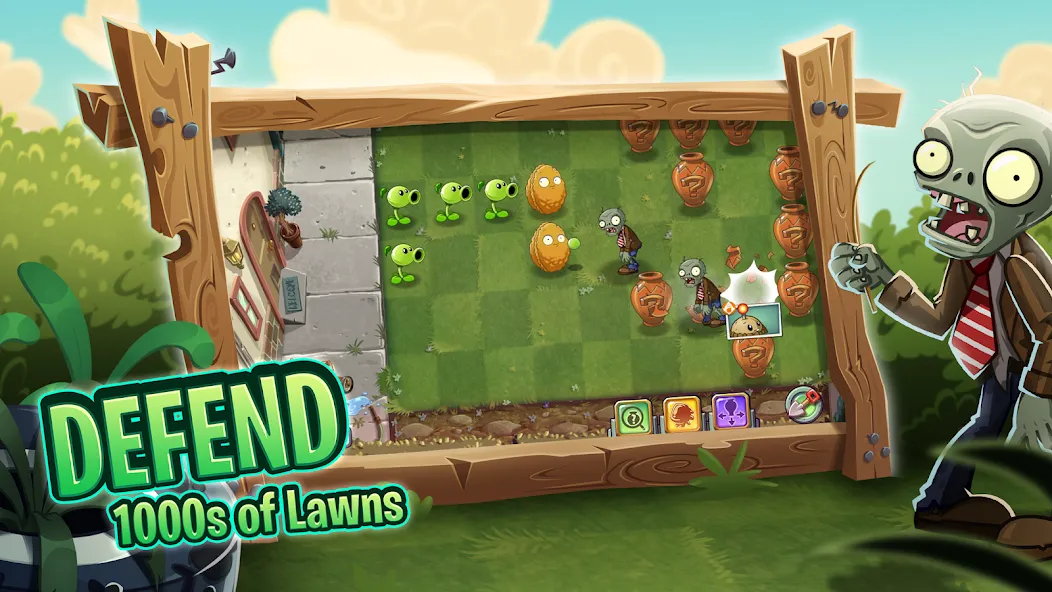 Plants vs. Zombies™ 2 [МОД: Деньги, Монеты и Меню MOD] Screenshot 3