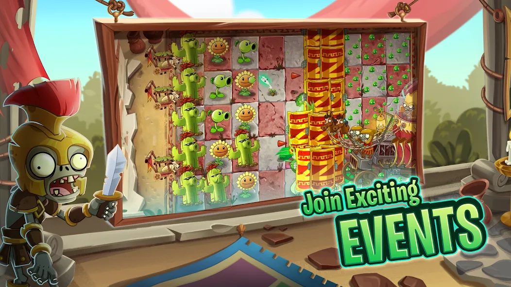 Plants vs. Zombies™ 2 [МОД: Деньги, Монеты и Меню MOD] Screenshot 4