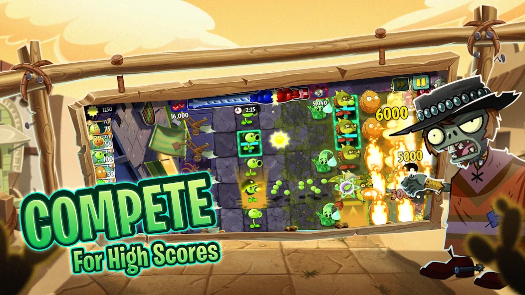 Plants vs. Zombies™ 2 [МОД: Деньги, Монеты и Меню MOD] Screenshot 5