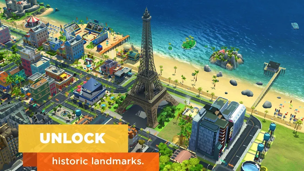 SimCity BuildIt (СимСити БилдИт) [МОД: Бесконечные деньги, Монеты и Мега MOD] Screenshot 2