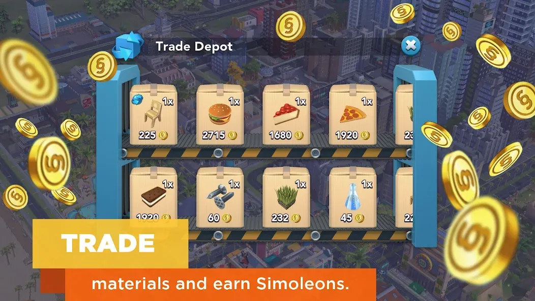 SimCity BuildIt (СимСити БилдИт) [МОД: Бесконечные деньги, Монеты и Мега MOD] Screenshot 5
