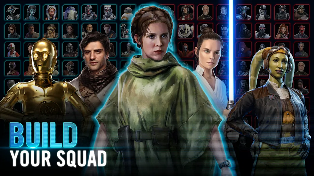 Star Wars™: Galaxy of Heroes (Ста Вас) [МОД: Много денег, Монет и Все открыто] Screenshot 1