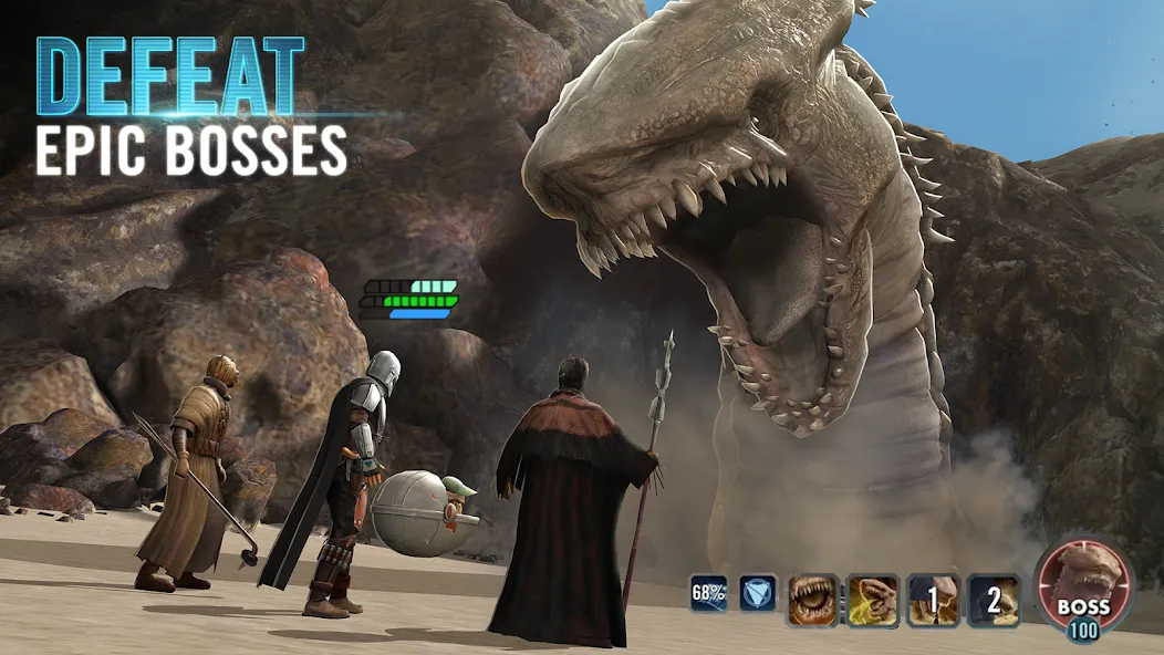 Star Wars™: Galaxy of Heroes (Ста Вас) [МОД: Много денег, Монет и Все открыто] Screenshot 3