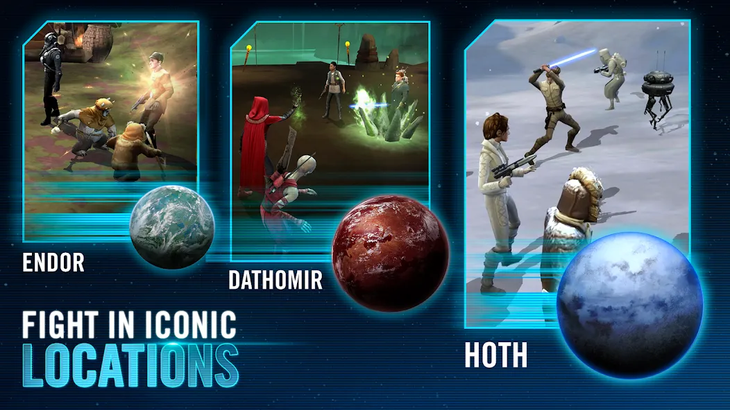 Star Wars™: Galaxy of Heroes (Ста Вас) [МОД: Много денег, Монет и Все открыто] Screenshot 4