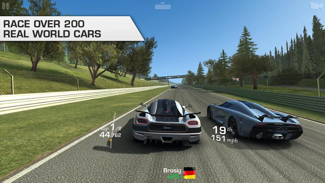 Real Racing  3 (Риал Рейсинг 3) [МОД: Меню, Бесконечные монеты и Открытые уровни] Screenshot 2